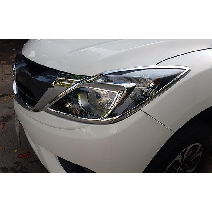 Bộ ốp trang trí, bảo vệ đèn xe Mazda BT50