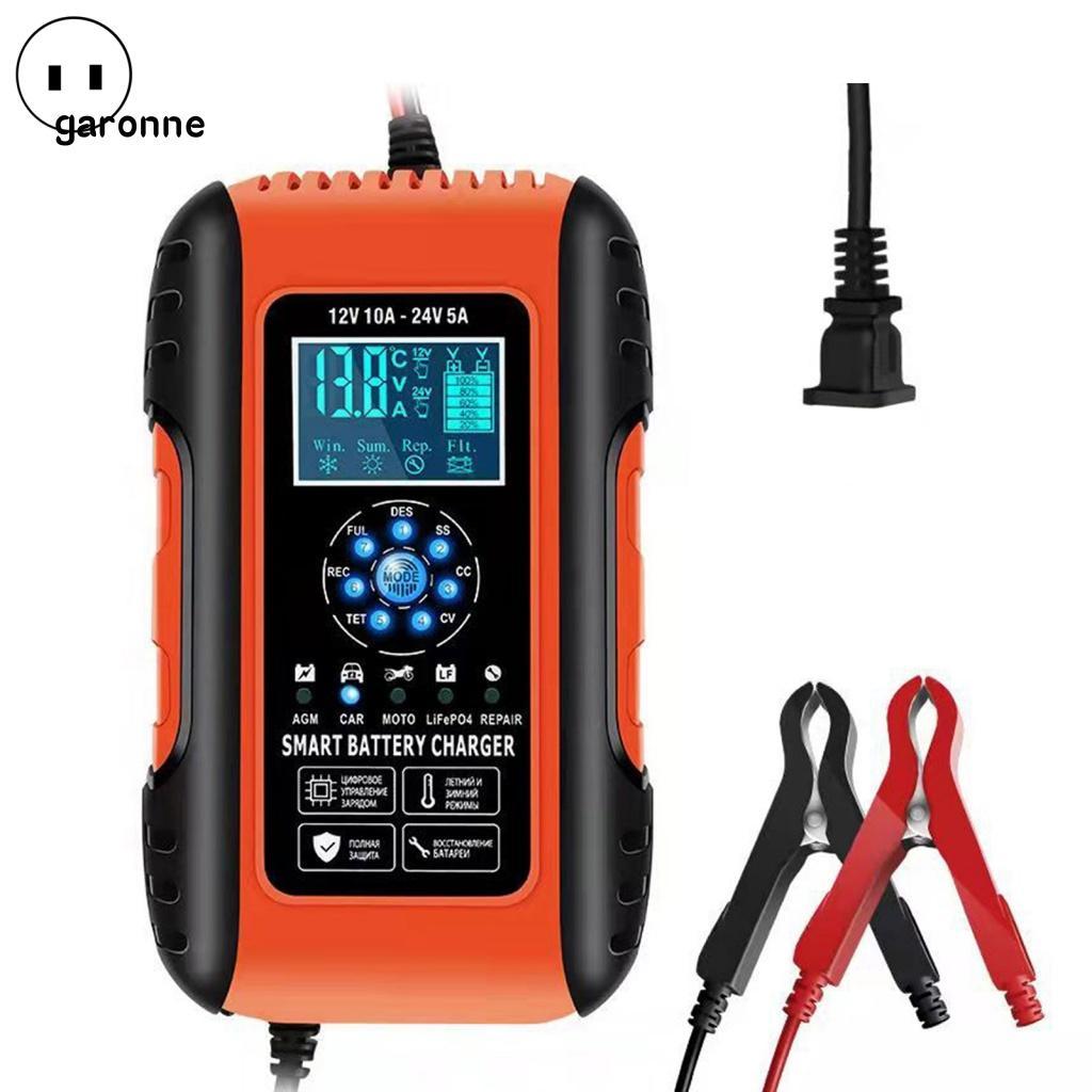 Cục Sạc Pin Tích Hợp Màn Hình LCD Kỹ Thuật Số Đa Năng Cho Xe Hơi