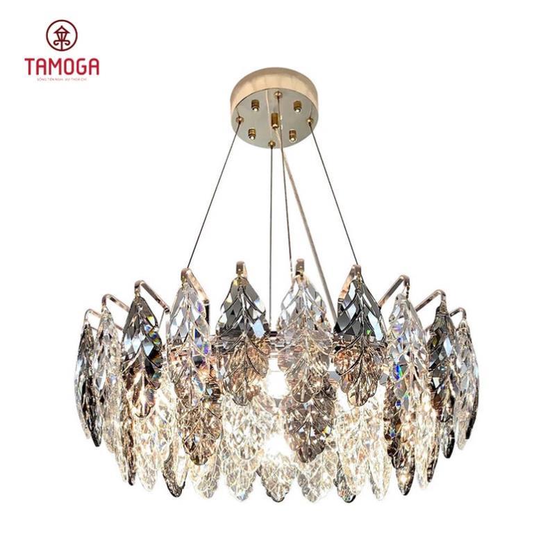 Đèn chùm pha lê thả trần cao cấp