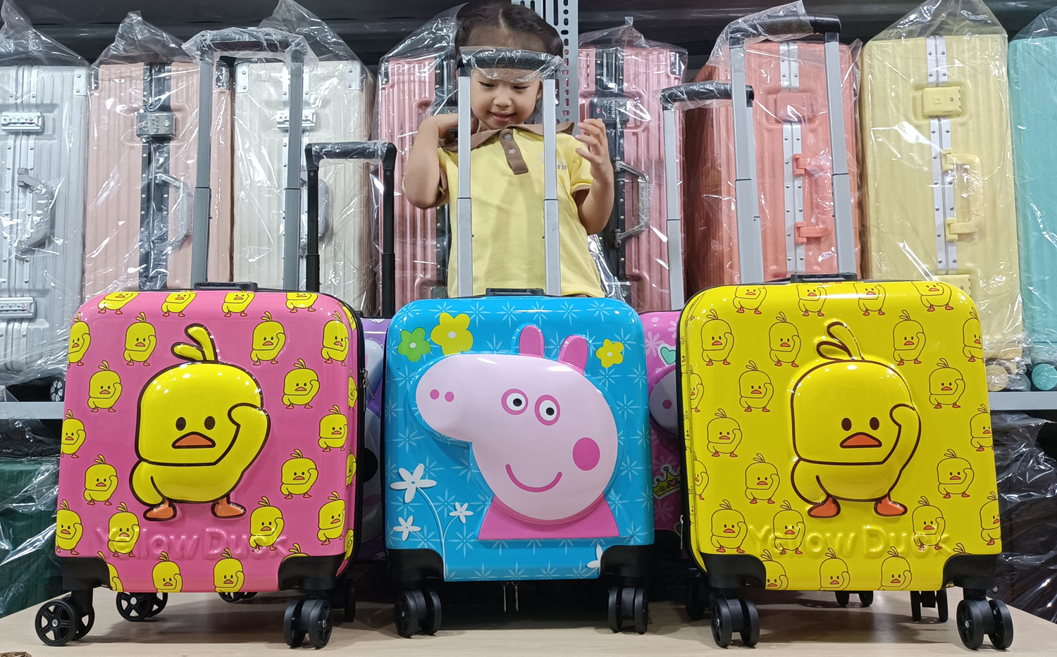 VALI Kéo Cho Mẹ Và Bé in Hình 3D Ngộ Nghĩnh