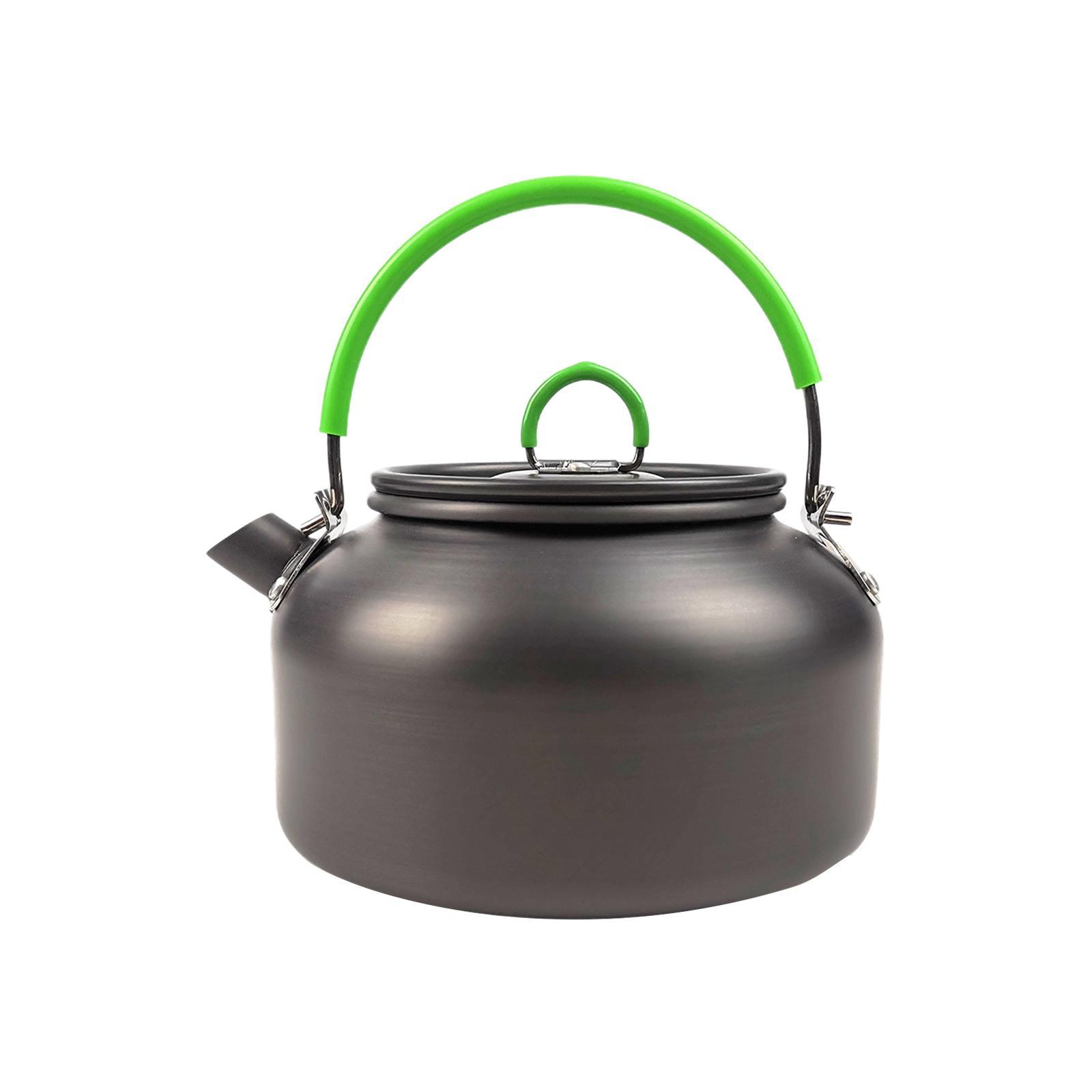 Camping Hot Water Kettle 0.8L Whistling Water Kettle Lightweight Mini Kettle