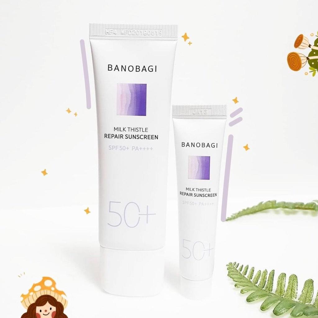 Kem Chống Nắng BANOBAGI Milk Thistle Repair Sunscreen 15ml SPF 50+ PA++++