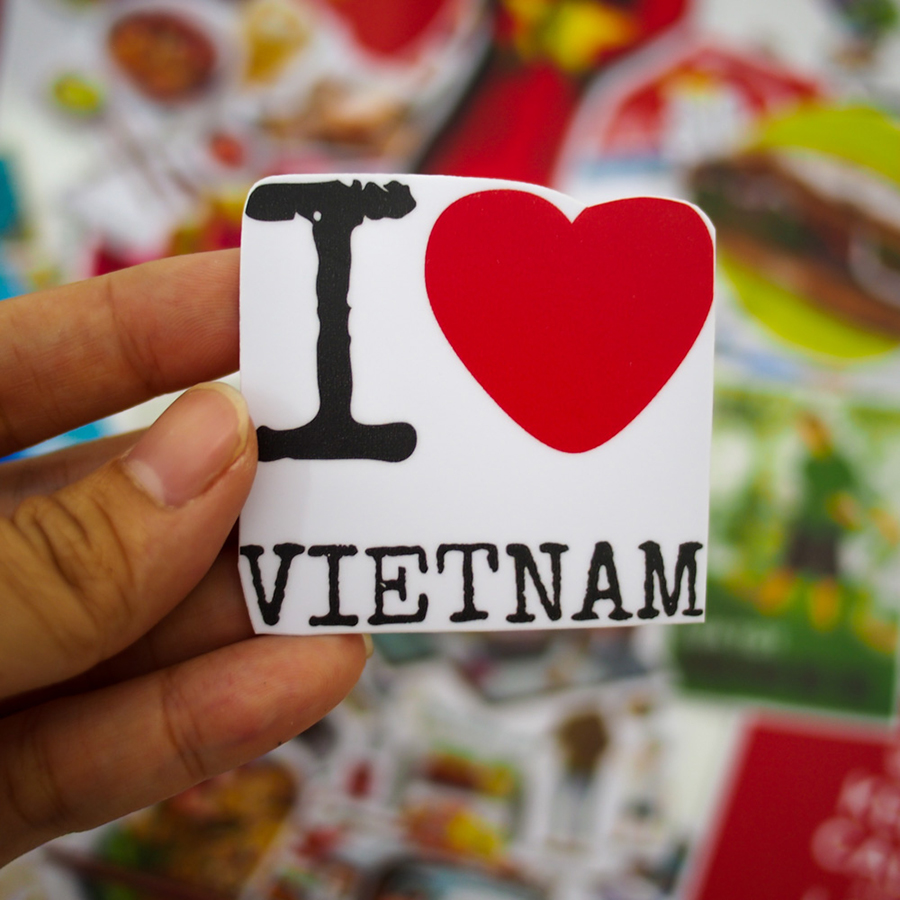 Set 100 Sticker - Việt Nam