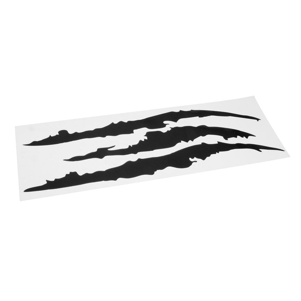 Monster Sticker Scratch Stripe Claw Marks Car Bike Auto Vinyl Sticker Decals
