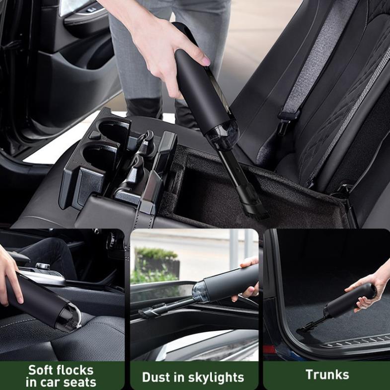 Máy hút bụi pin sạc cầm tay dùng cho xe hơi Baseus A2 Car Vacuum Cleaner (Hàng chính hãng)