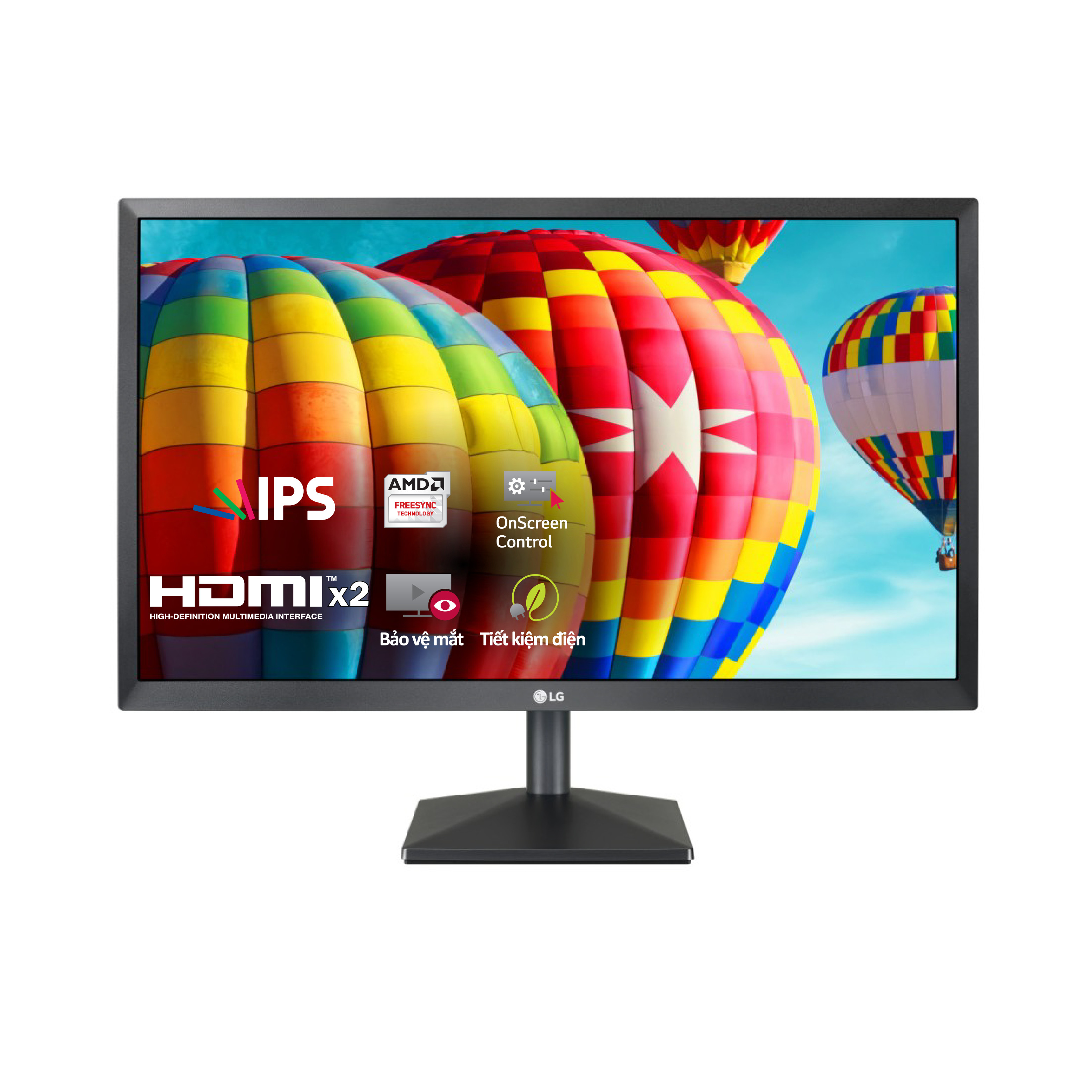 Màn Hình Máy Tính LG 22MN430 22'' Full HD (1920x1080) 5ms 75Hz IPS FreeSync - Hàng Chính Hãng