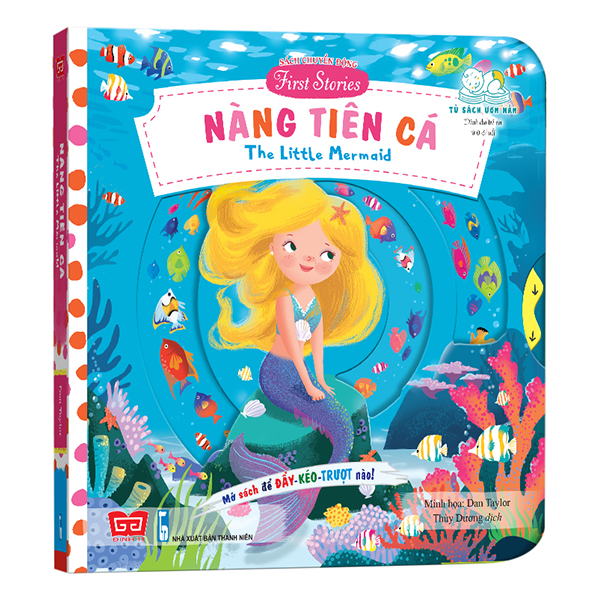 Sách Tương Tác - Sách Chuyển Động - First Stories - The Little Mermaid – Nàng Tiên Cá