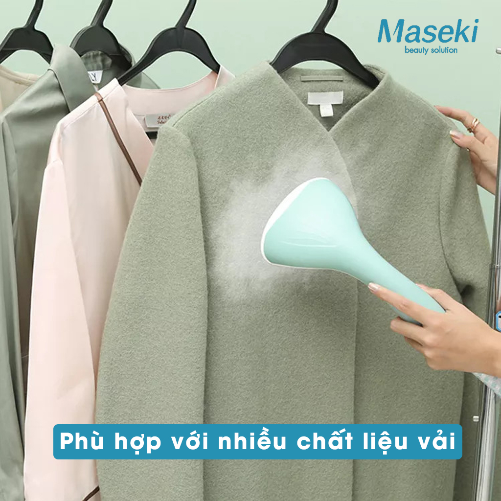 [HÀNG CHÍNH HÃNG] - Bàn Là Hơi Nước Đứng Maseki - Công Suất 1800W, Là/Ủi Nhanh Chóng, Phù Hợp Với Mọi Loại Vải