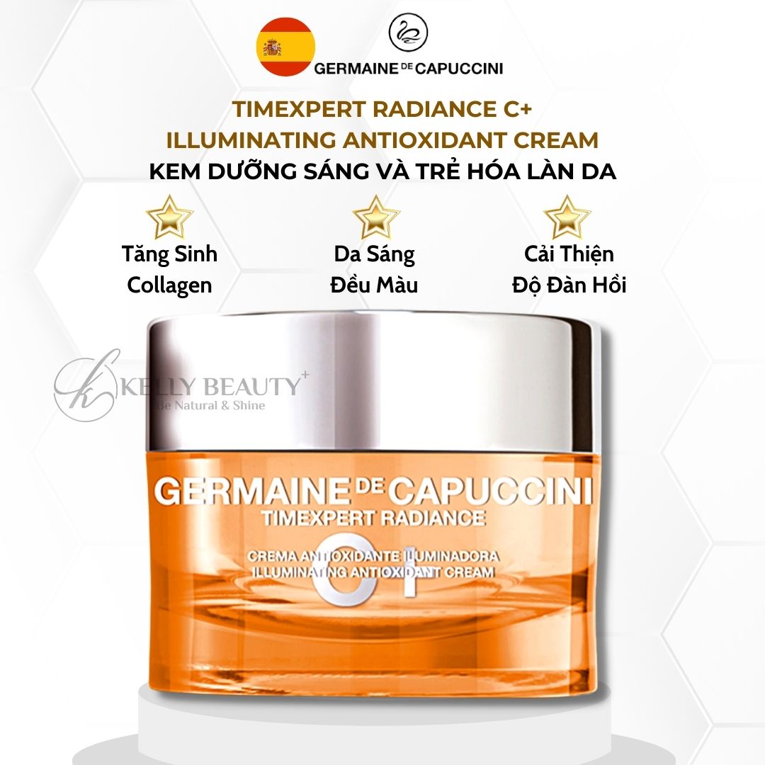 Kem Dưỡng Sáng Da Germaine Illuminating Antioxidant Cream - Chống Lão Hóa, Ngừa Nếp Nhăn, Đều Màu Da | Kelly Beauty