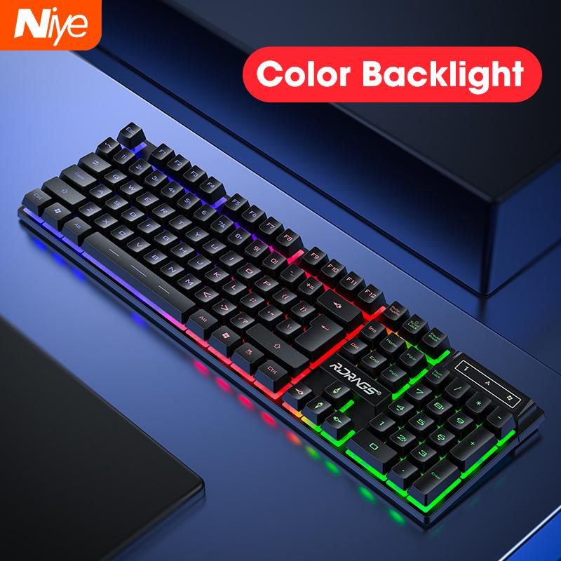 Bàn Phím Chơi Game Cơ Cảm Giác Bàn Phím Có Đèn Nền Cho Máy Tính Máy Tính Bảng Game Thủ Máy Tính Laptop Không Bàn Phím Không Dây