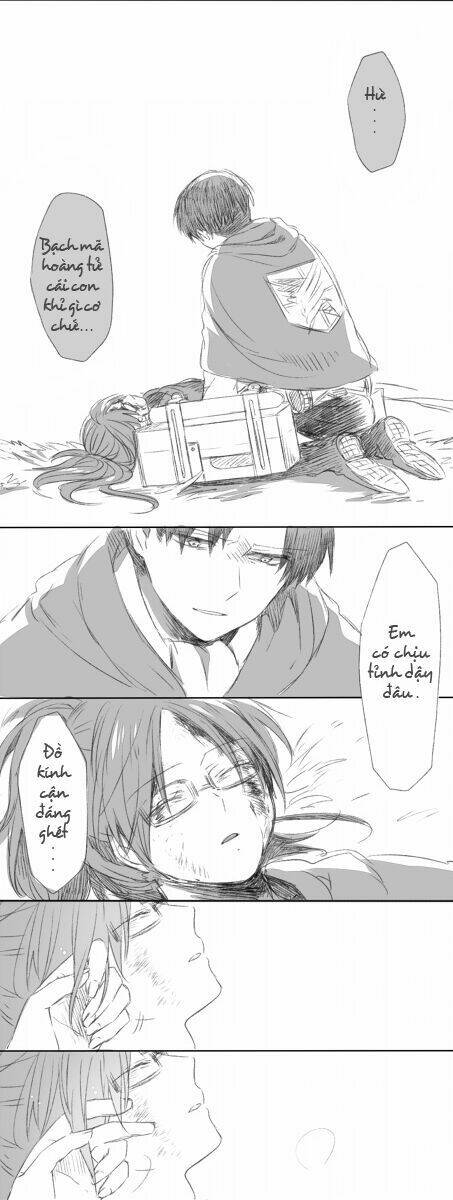 tấn công người khổng lồ - doujinshi levihan chapter 8 2