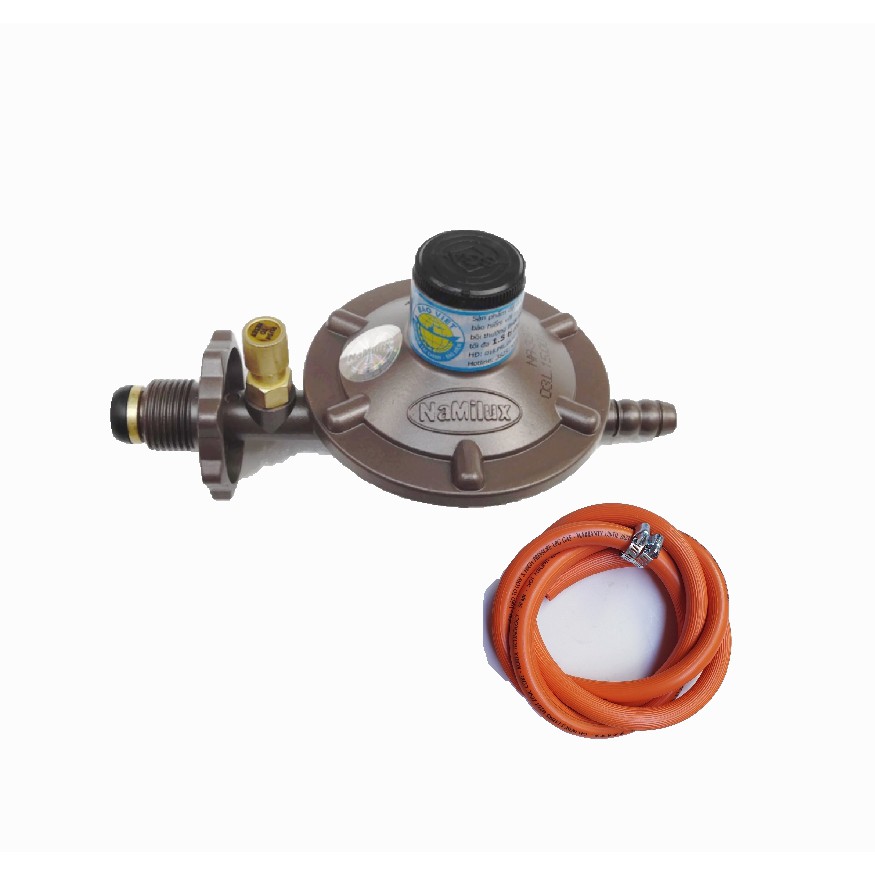 Van và dây gas ngắt gas tự động, bộ van gas gia đình.