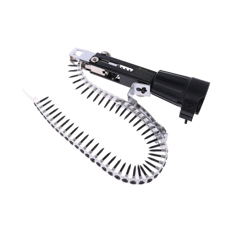 Bộ Đầu Súng Kit Bắn Vít Liên hoàn siêu nhanh lên Gỗ, Ván, Pallet, Thạch Cao – Phụ kiện Lắp Máy Khoan tiết kiệm 30 lần sức lực, tiết kiệm 20% chi phí, gọn gàng siêu tiện dụng