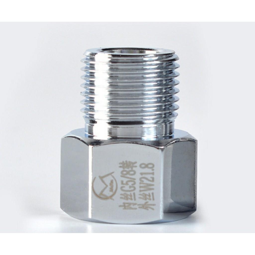 Ren chuyển từ chuẩn G5.8 sang W21.8 và ngược lại- Đầu chuyển ren van điện Mufan