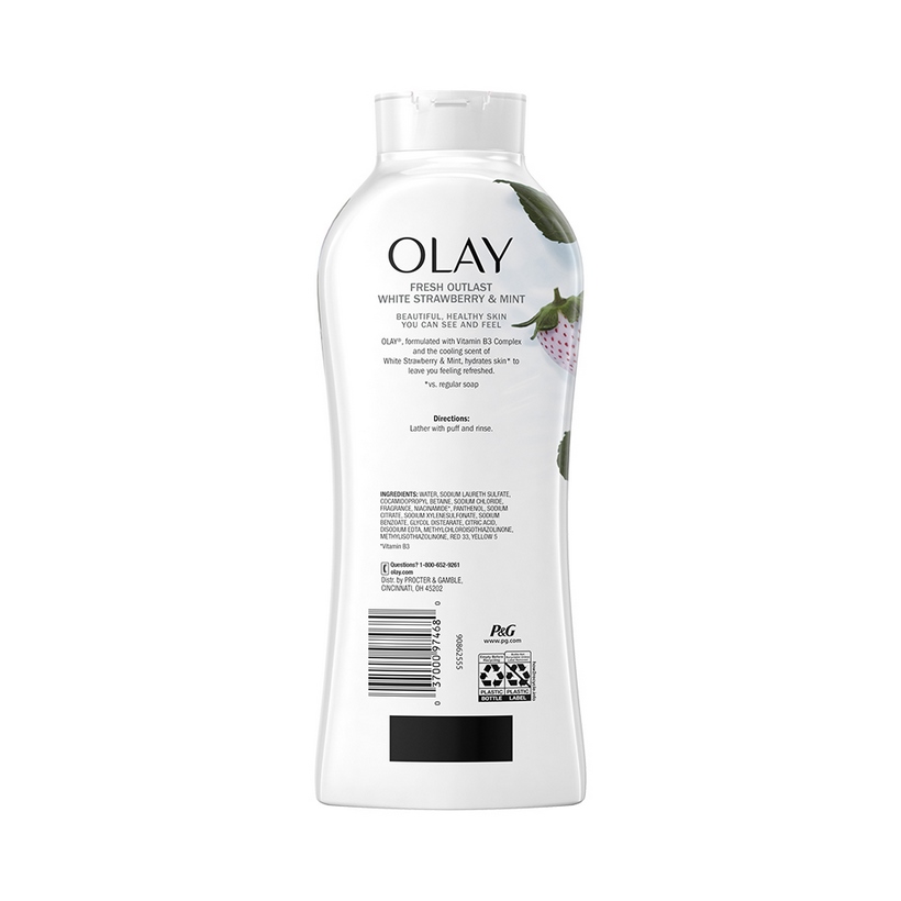 Sữa Tắm Olay Strawberry &amp; Mint 650ml