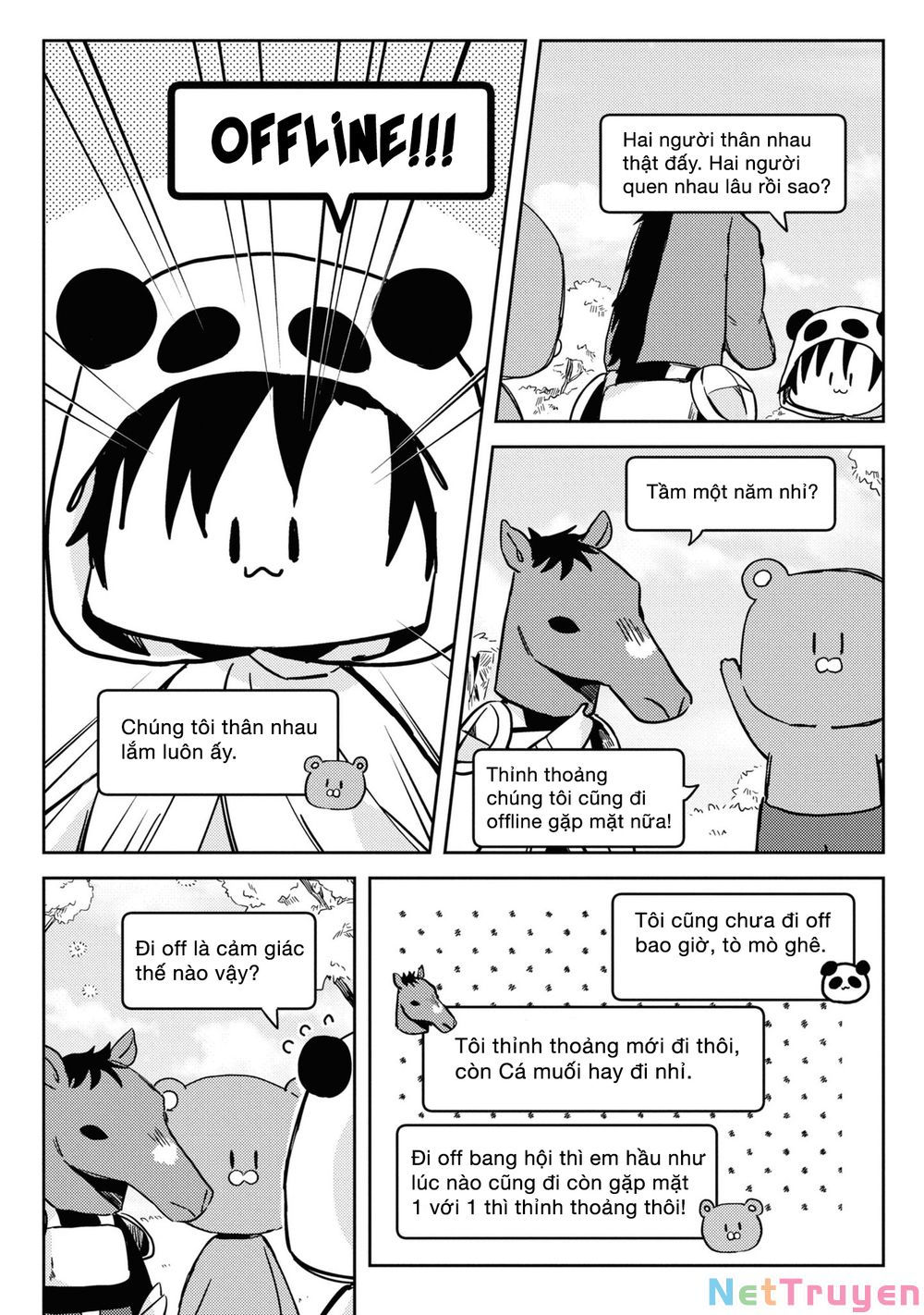 đồng đội game online, té là ngài sếp khó tính chapter 23 8