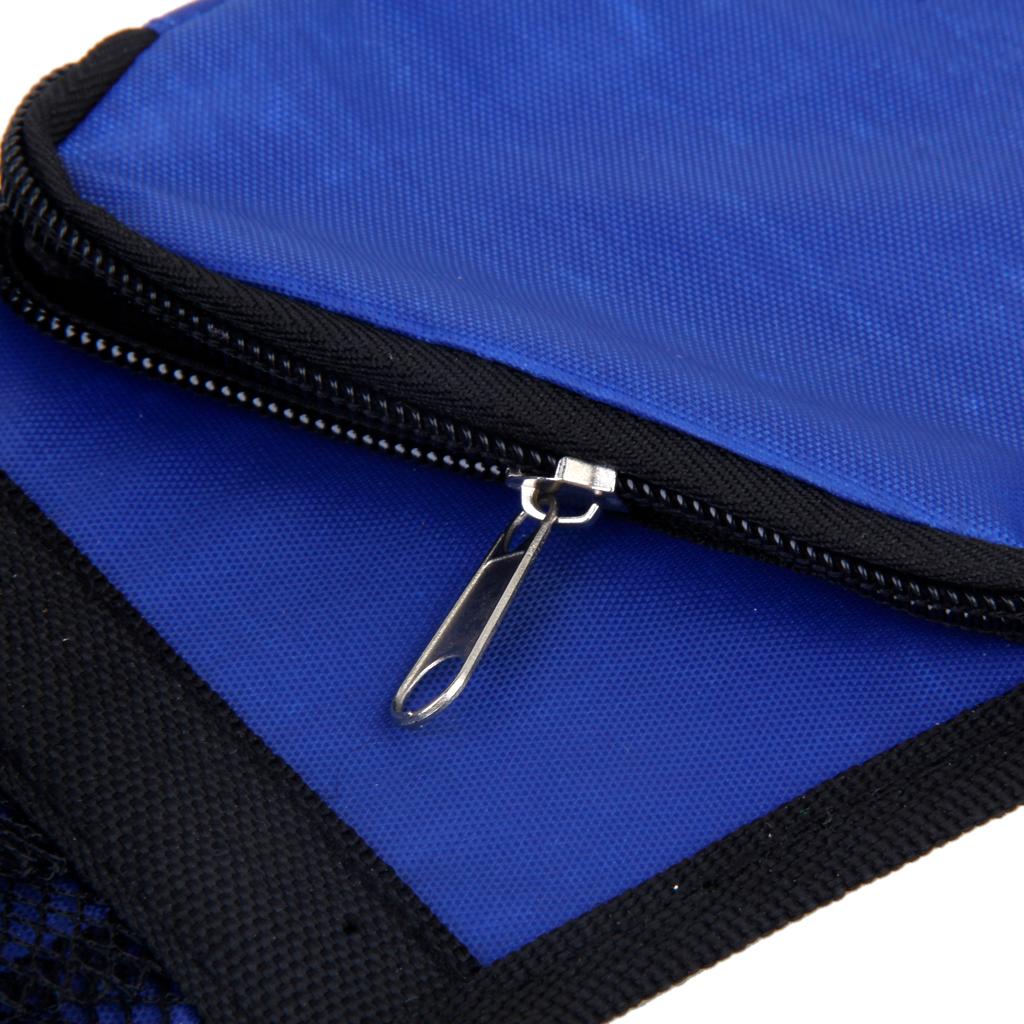Universal Car Seat Side Storage Bag Pocket Organizer Bag Hanger Holder Blue