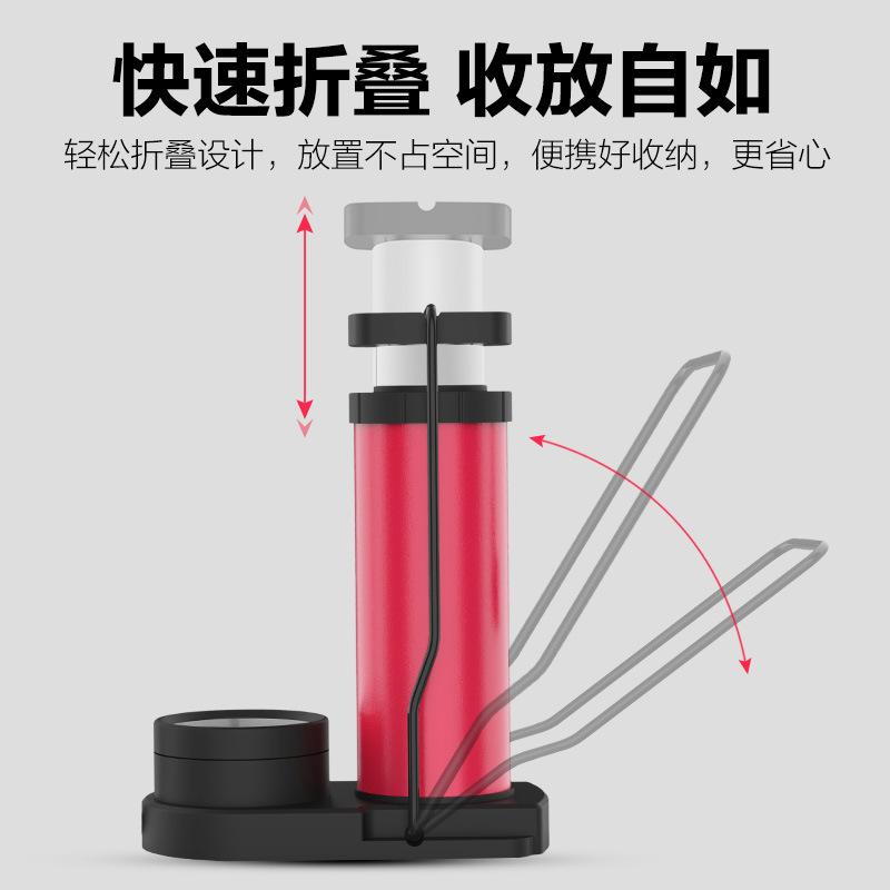 Khuyến mại bằng chân mới cao áp máy bơm không khí máy bơm không khí xe đạp nhà đa năng di động pin điện bàn đạp xe ô tô