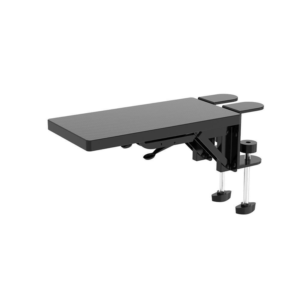 Wood Computer Arm Rest for Desk Folding Computer Desk Extender for Desk