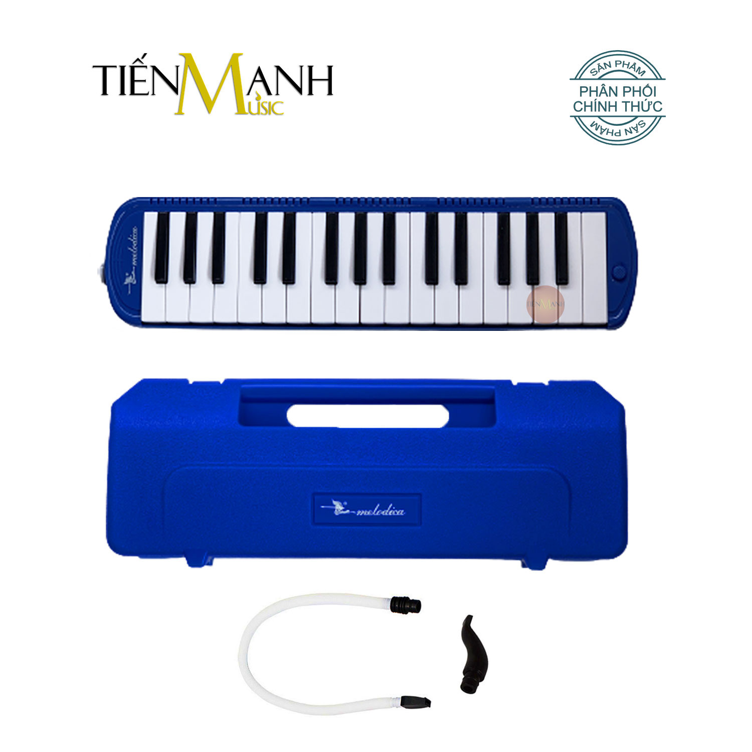Kèn Melodion Swan 32 Phím Sw32 Pianica Melodica Sw - 32 Hàng Chính Hãng - Kèm Móng Gẩy Dreammaker - Sw32 - Xanh Dương