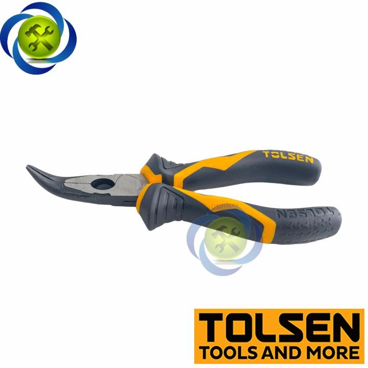 Kìm nhọn cong Tolsen 10023 loại 6 inch dài 160mm