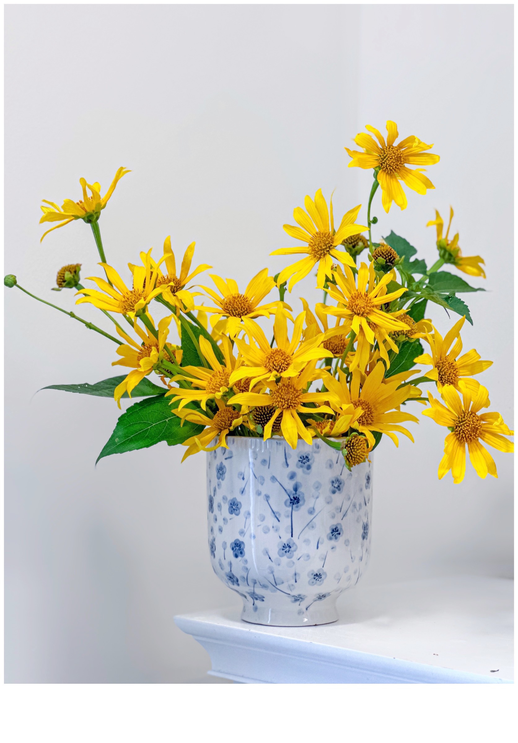 Lọ hoa gốm sứ Bát Tràng cao cấp cao 18cm