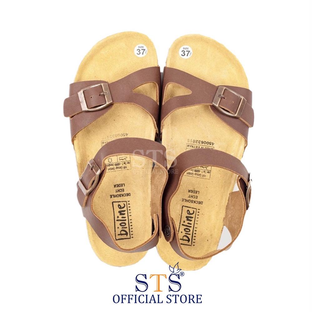 Dép Birken sandal quai hậu cao cấp da bò thật siêu bền thanh lịch đi học đi chơi nhiều màu ST23