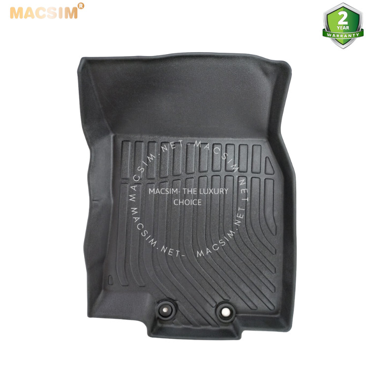 Thảm lót sàn xe ô tô NISSAN X-trail 2014- đến nay Nhãn hiệu Macsim chất liệu nhựa TPE cao cấp màu đen