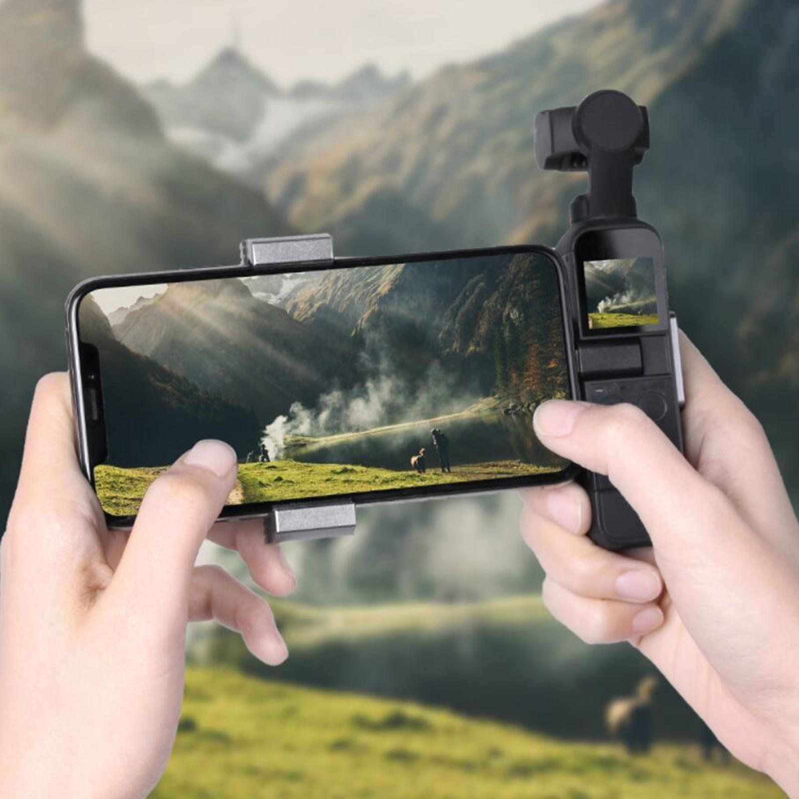 Osmo Bag Bracket Accessories Handheld Bracket Bracket Tripod Bracket, with Cold Shoe 1/4 ”thread for DJI Osmo Bag, Bag 2
