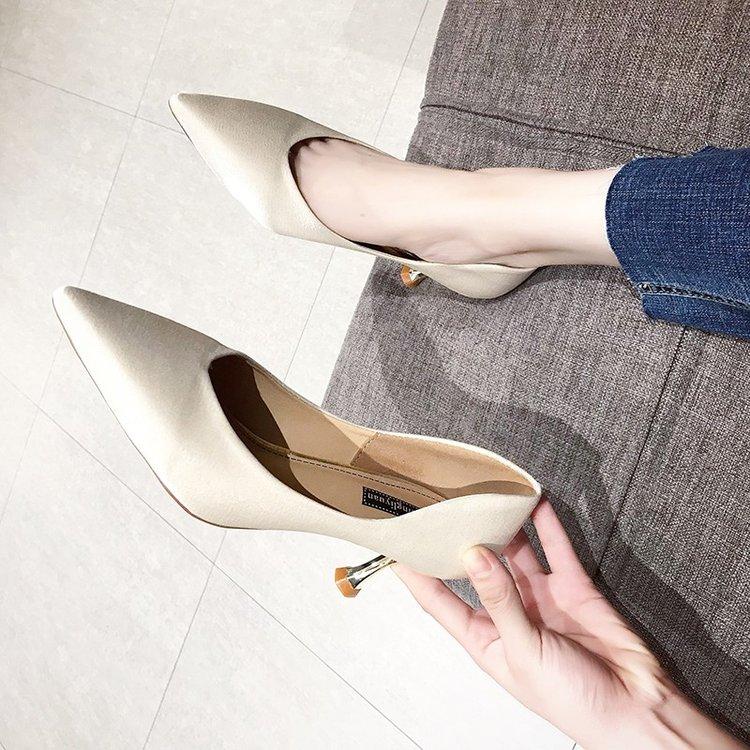 Giày Cao Gót Phong Cách Thời Trang Hàn Quốc Dành Cho Nữ