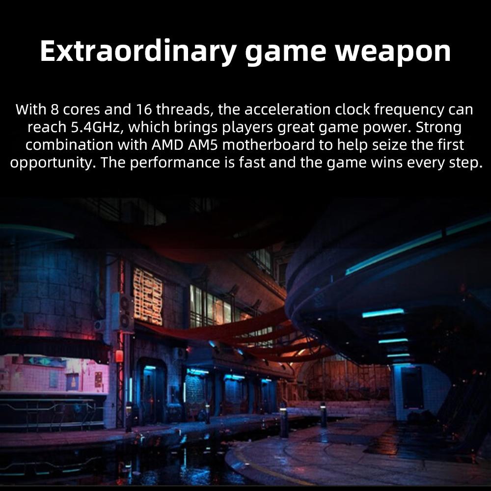 Mới AMD Ryzen 7 7700X R7 7700X 4.5 GHz 8 Nhân 16 Luồng 5NM L3=32M 100-000000591 Ổ Cắm AM5 Mới Nhưng Không Có Quạt