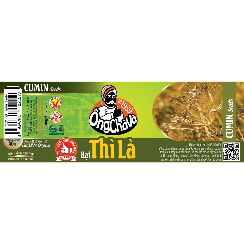 Hạt Thì Là Ai Cập Ông Chà Và 40g (Cumin Seeds)