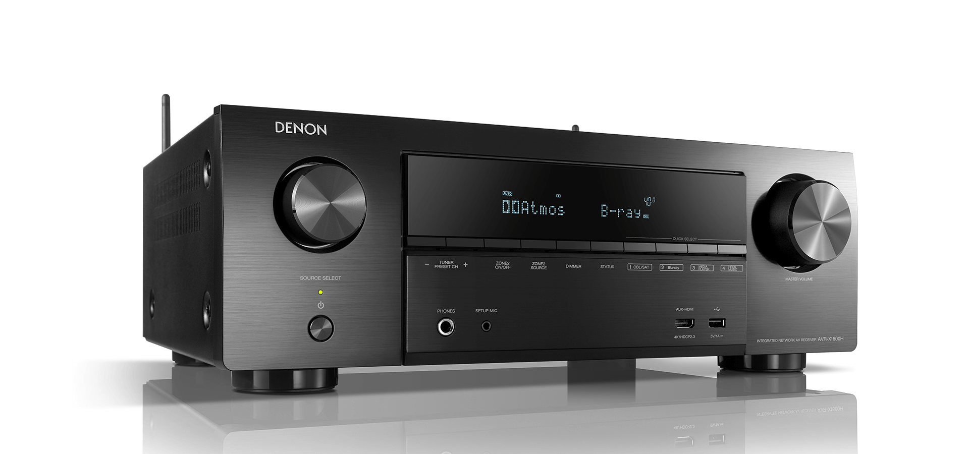 Ampli Cao Cấp Denon AVR-X1600H HÀNG CHÍNH HÃNG NEW 100%