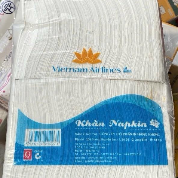 [Hàng loại 1] Giấy Vietnam Airlines siêu dai, không bụi giấy, thấm hút tốt dành cho gia đình, quán ăn, nhà hàng