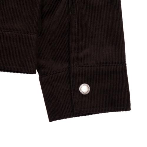 SWE - Áo sơ mi unisex SIGNATURE CORDUROY JACKET vải nhung sợi dài tay thêu chữ