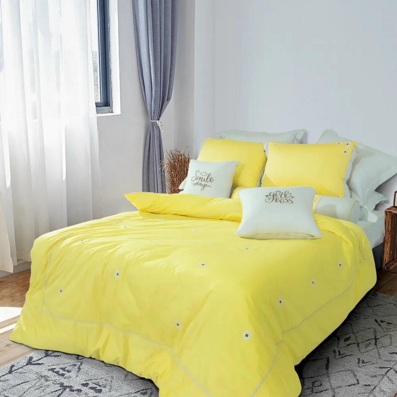 Bộ Chăn Bốn Mùa COTTON HÀN QUỐC