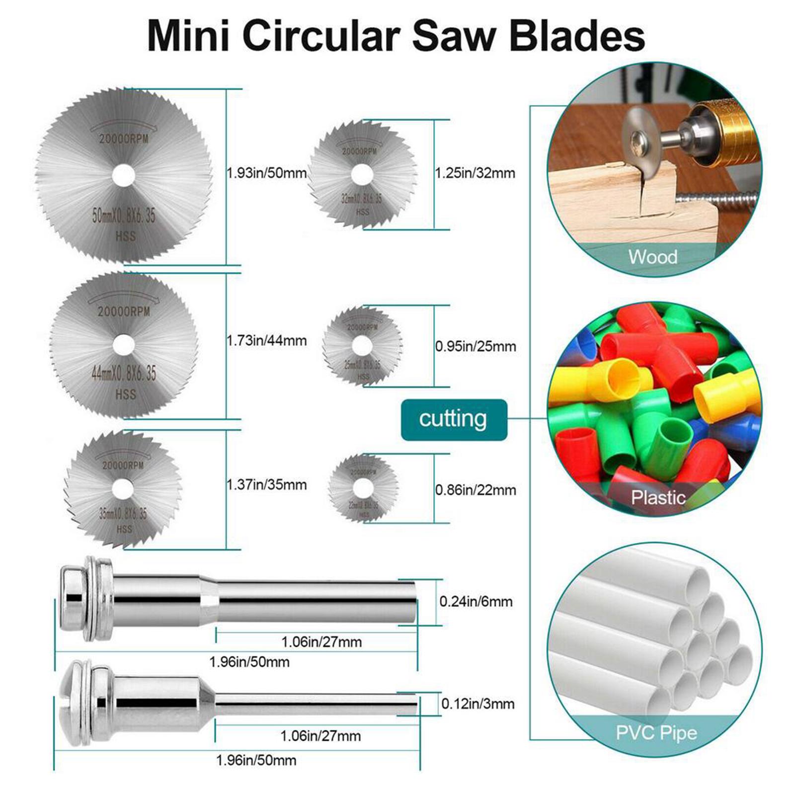 Diamond Cutting Wheel And HSS Saw Blade Cutting Stones Glass Woodworking