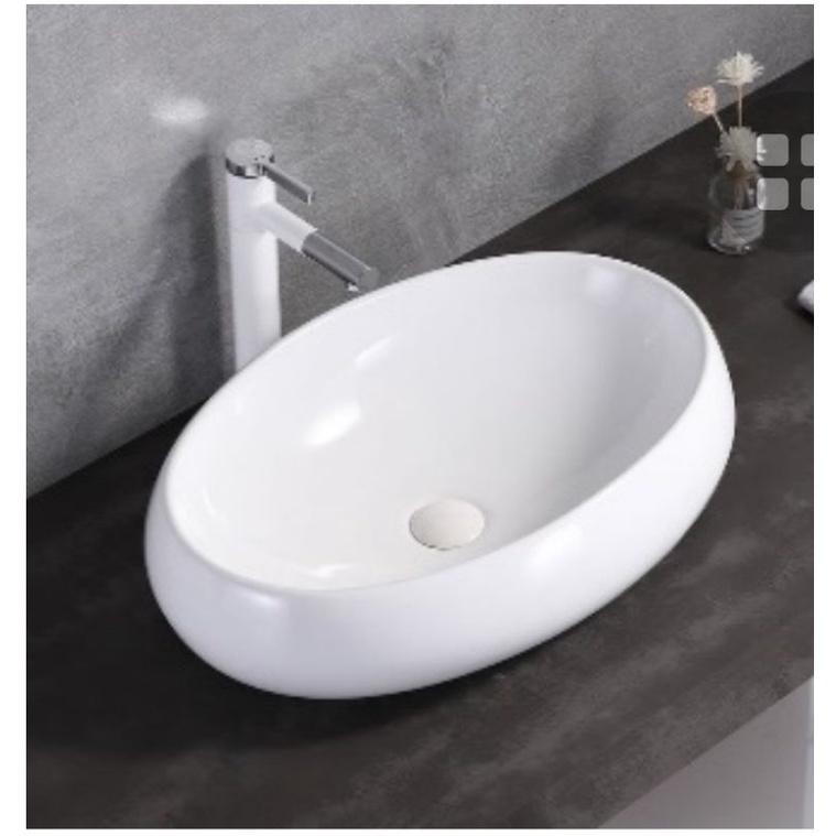 Chậu lavabo đặt bàn phủ men nano cao cấp