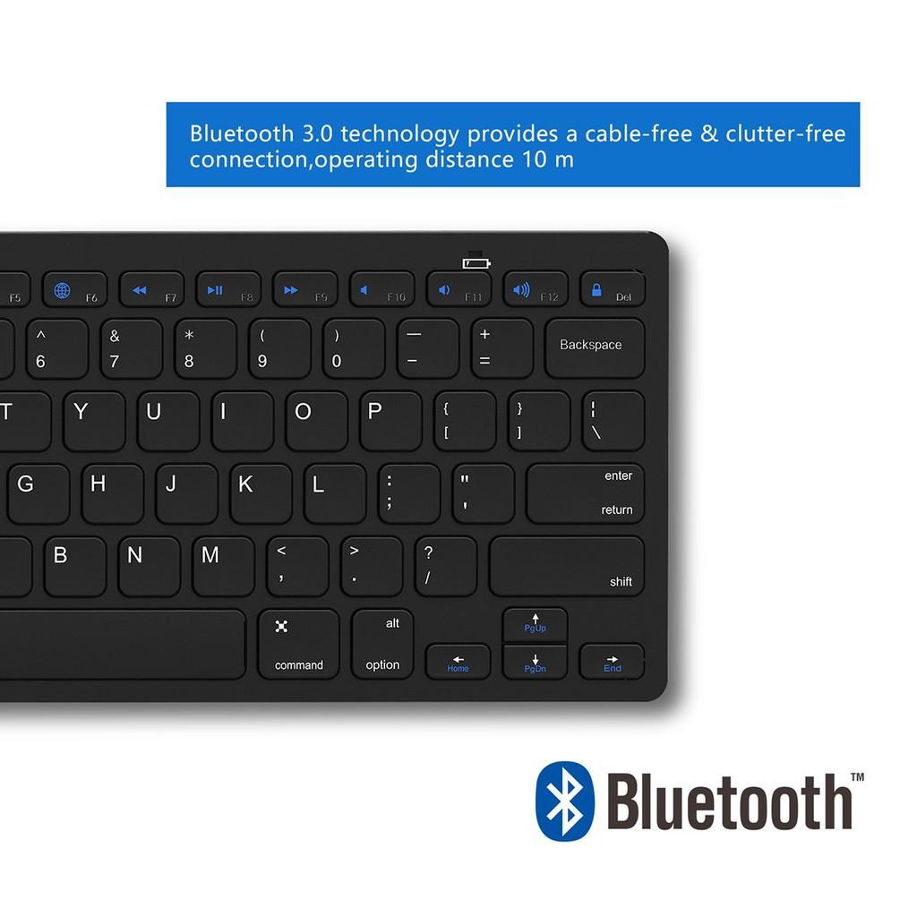 Bàn phím rời Bluetooth cho điện thoại, máy tính bảng