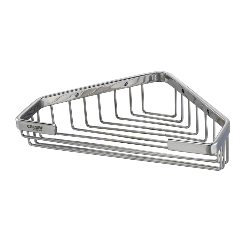 Kệ inox góc Caesar ST854 (kích thước dài 250mm – rộng 250mm – cao 50mm)