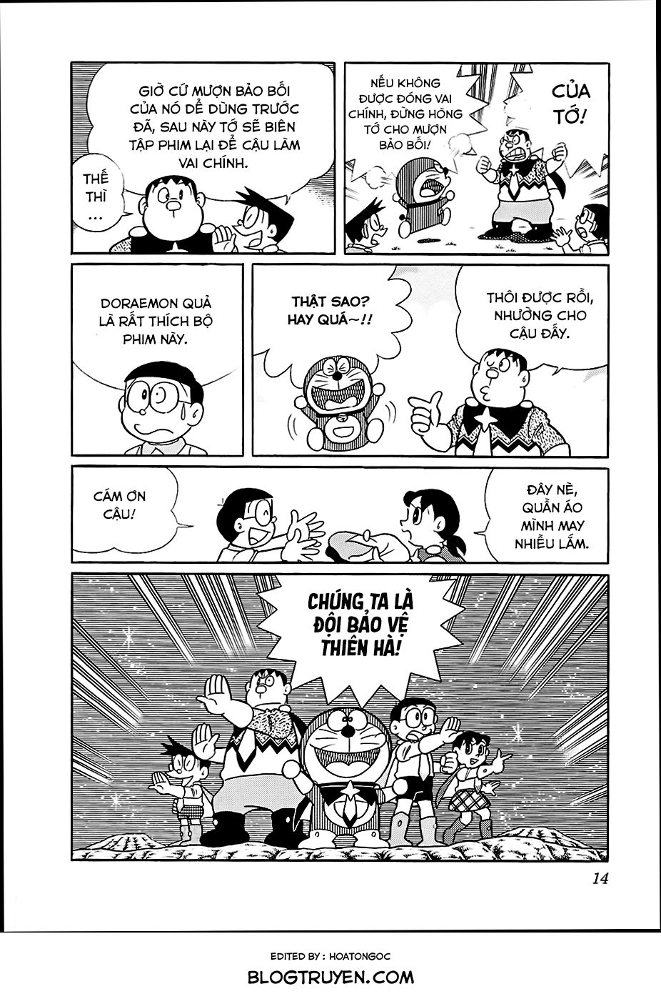 doraemon - nobita và những hiệp sĩ không gian chapter 1 17