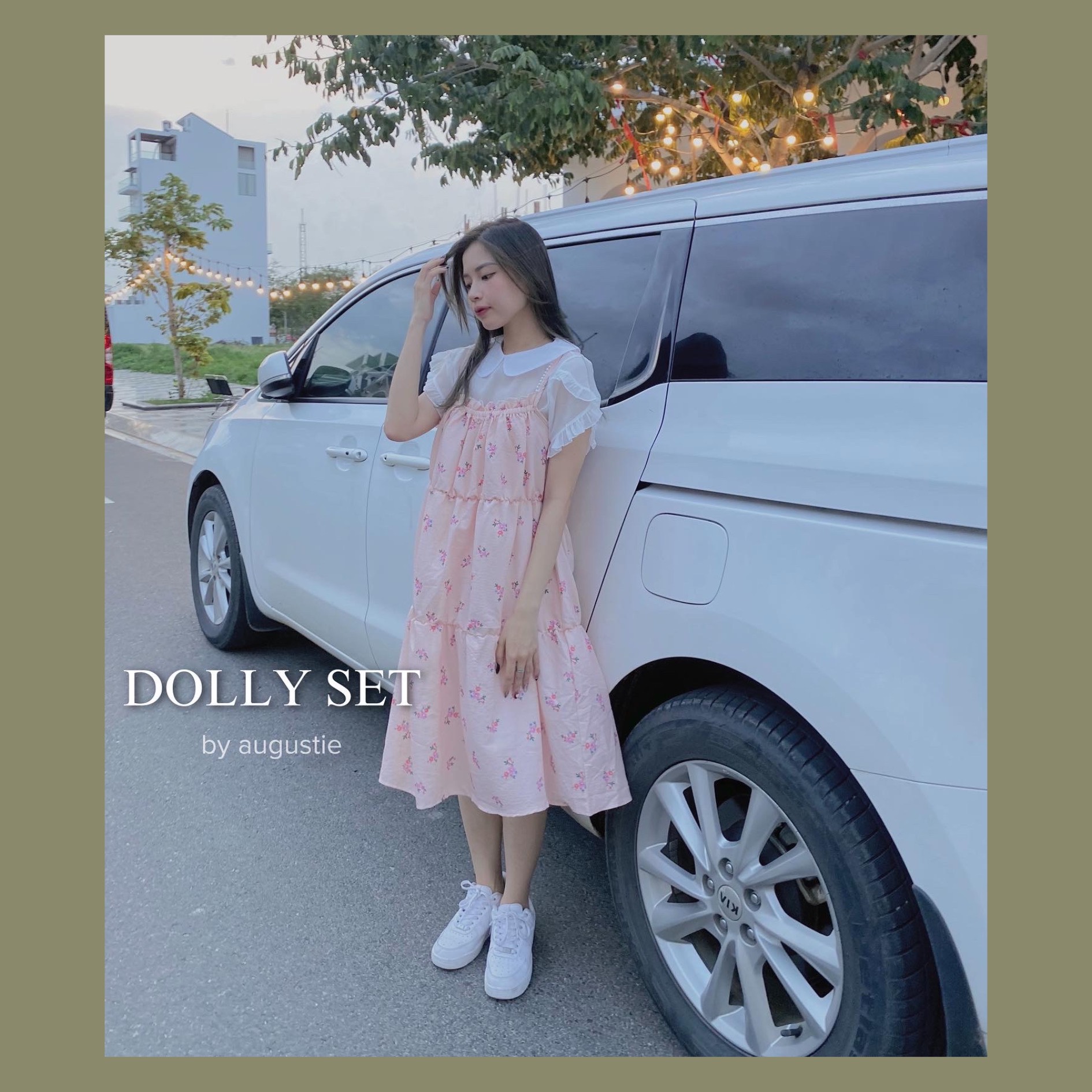 Đầm Dolly Set
