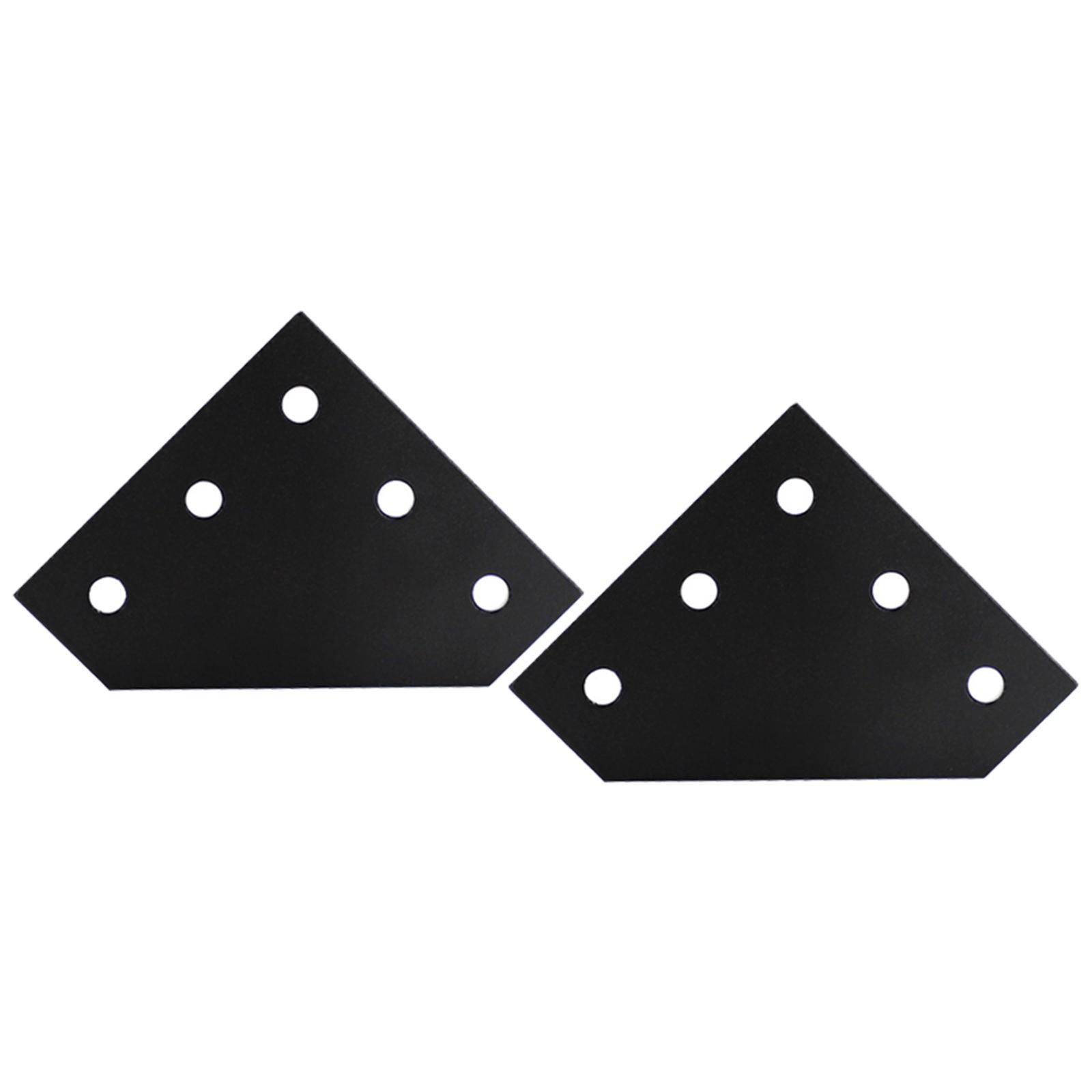 2x 5 Hole Joint Board Plate Joining Plate Bracket for 3D Printer Accessories