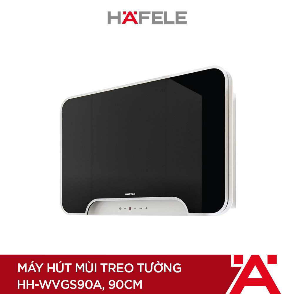 Máy Hút Mùi Treo Tường Hafele HH-WVGS90A (90cm) - 533.80.203 Xuất Xứ Châu Âu Kèm Than Hoạt Tính (Hàng chính hãng)