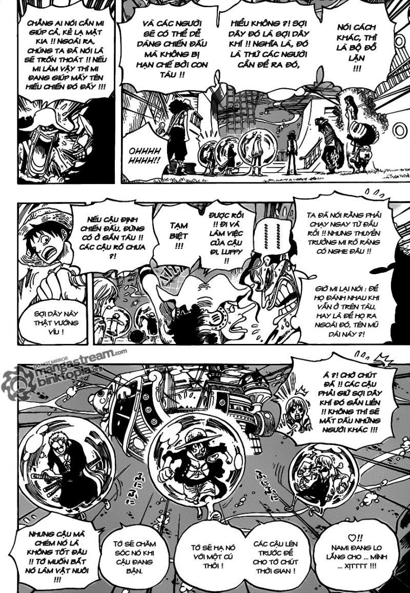 đảo hải tặc - one piece chapter 605 8
