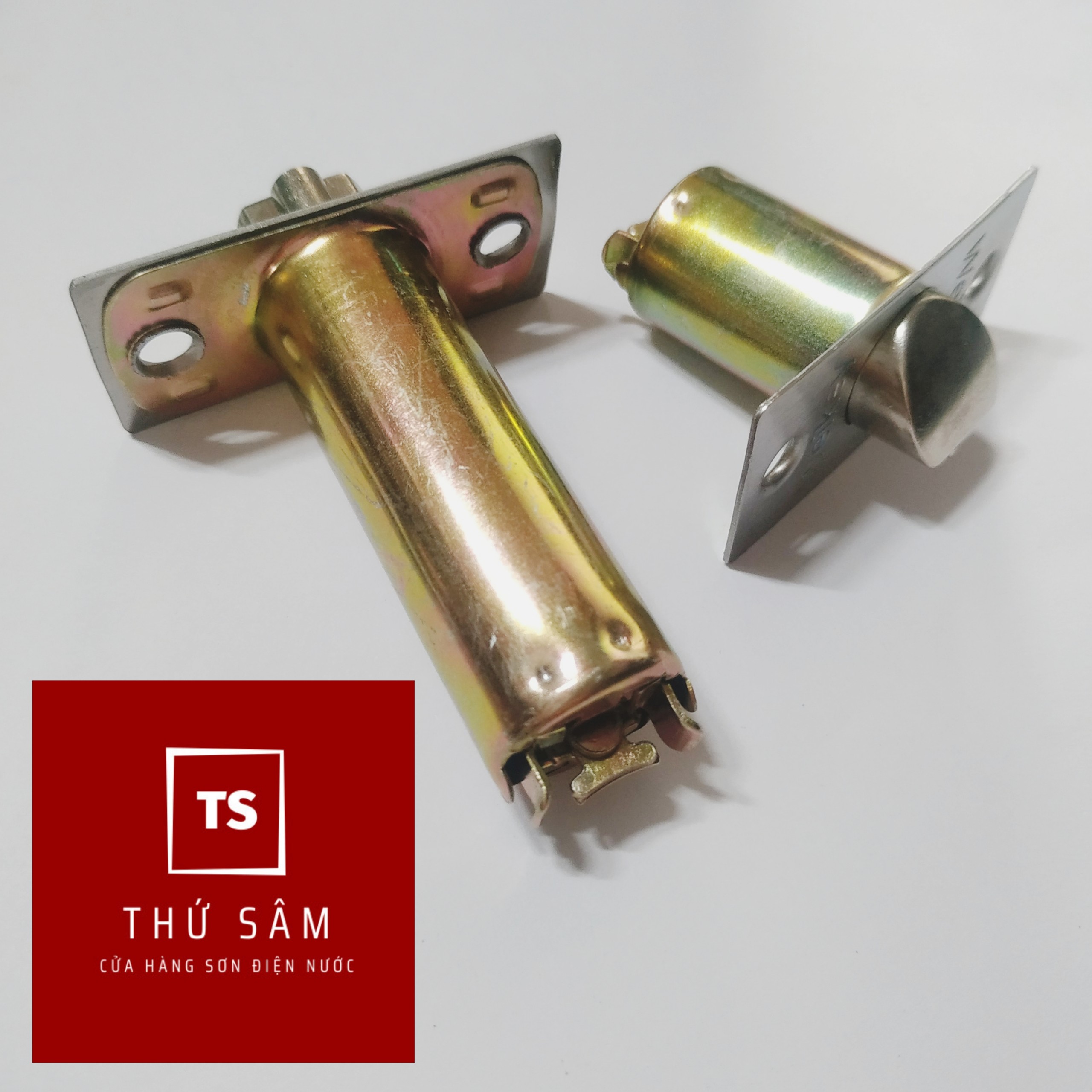 Cò khóa cửa tay nắm tròn 30mm 60mm