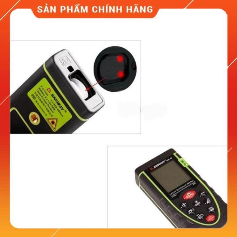 Thước đo khoảng cách bằng tia laser sndway phạm vi 40m hq 206629