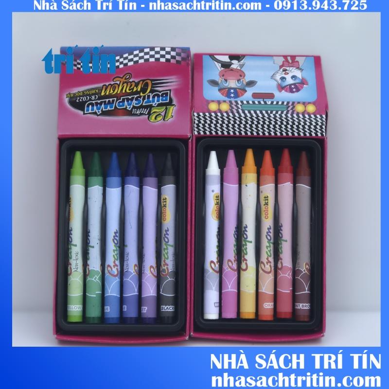 Bút sáp TL màu Colokit 12 màu CR-C022 và 24 màu CR-C021
