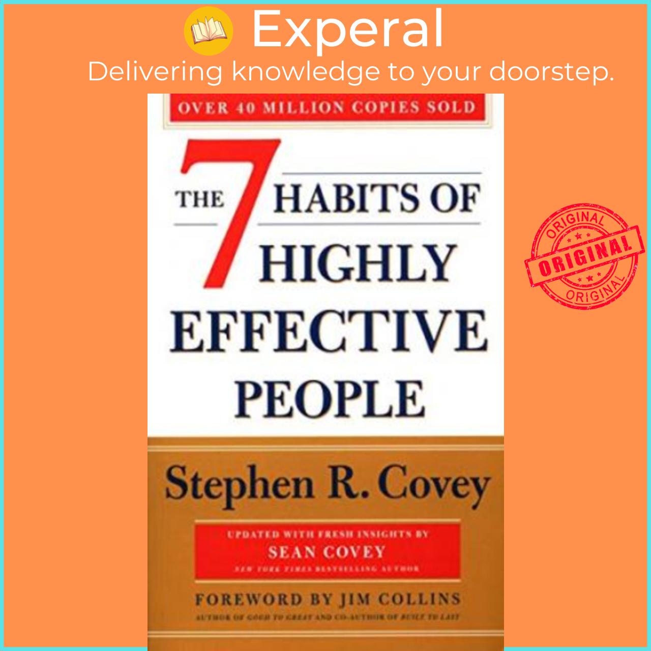 Sách - The 7 Habits Of Highly Effective People: Revised and Updated : 30th A by Stephen R. Covey (UK edition, paperback)