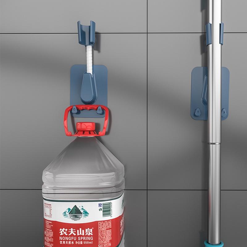 Giá Đỡ Vòi Hoa Sen 2 Móc Tự Dính Có Thể Điều Chỉnh Cho Phòng Tắm